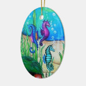 Fantasy Sea Horse Ornament (Links)