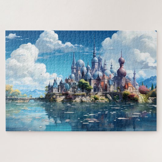 Fantasy Seaside Kingdom Puzzle (Horizontal)