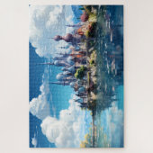 Fantasy Seaside Kingdom Puzzle (Vertikal)