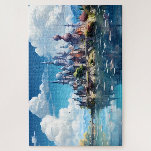 Fantasy Seaside Kingdom Puzzle (Vertikal)