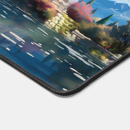 Fantasy Seaside Kingdom Schreibtischunterlage (Ecke)