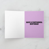 FANTASY SHOE HOUSE BIRTHDAY CARD KARTE (Innenseite)
