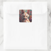 Fantasy Siamese Cat Stickers (Tasche)