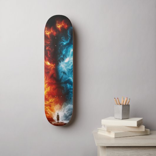 Fantasy Skateboard (Wandkunst)