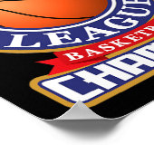 Fantasy Sketll League Champion Victory Trophy Poster (Ecke)