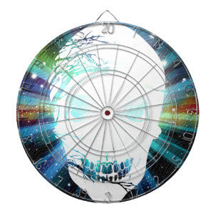 Fantasy Skull #2 Dartscheibe