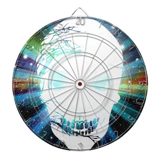 Fantasy Skull #2 Dartscheibe (vorne)