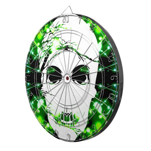 Fantasy Skull #8 Dartscheibe (Vorderseite rechts)