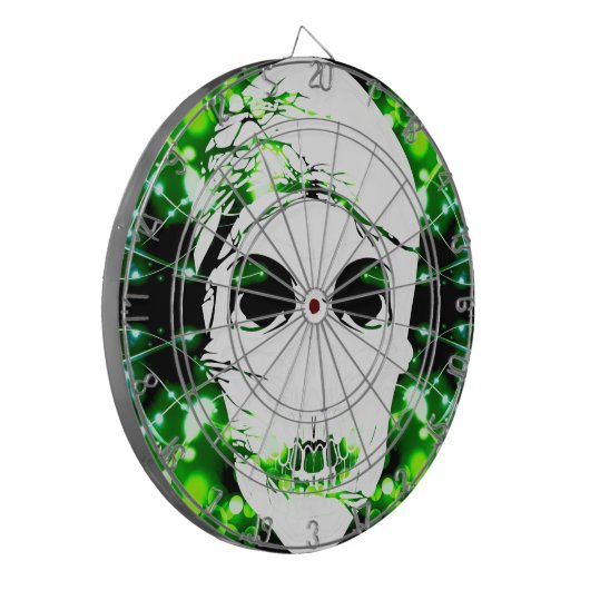 Fantasy Skull #8 Dartscheibe (Vorderseite Links)