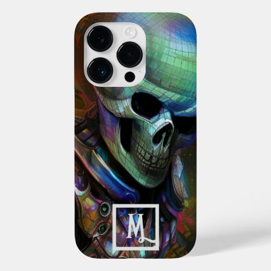 Fantasy Skull Case-Mate iPhone Hülle (Rückseite)