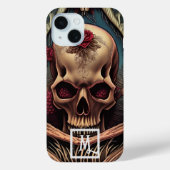 Fantasy Skull Case-Mate iPhone Hülle (Rückseite)