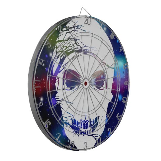 Fantasy Skull Dartscheibe (Vorderseite Links)