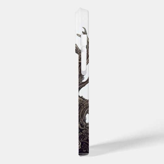 Fantasy Skull King Case-Mate iPhone Hülle (Rückseite / Links)