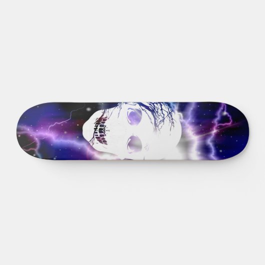 Fantasy Skull Skateboard (Horizontal)