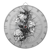 Fantasy Skulls Dartscheibe (vorne)