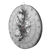 Fantasy Skulls Dartscheibe (Vorderseite rechts)