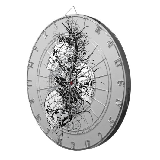 Fantasy Skulls Dartscheibe (Vorderseite rechts)