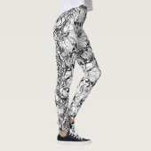 Fantasy Skulls Leggings (Rechts)