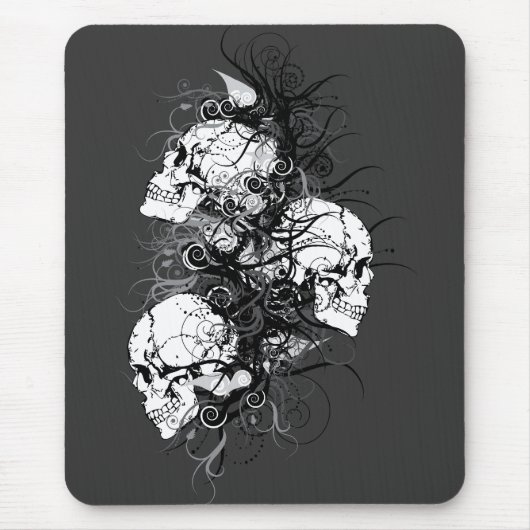 Fantasy Skulls Mousepad (Vorne)