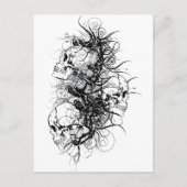 Fantasy Skulls Postkarte (Vorderseite)