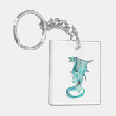 Fantasy Sky Blue Schlüsselanhänger (Vorderseite links)
