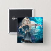 Fantasy Sky Siren Button (Vorne & Hinten)