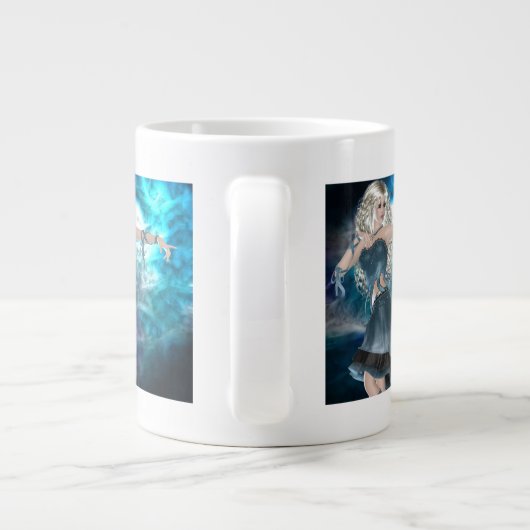Fantasy Sky Siren Jumbo-Tasse (Rückseite)
