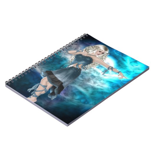 Fantasy Sky Siren Notizblock (Linke Seite)