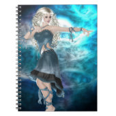 Fantasy Sky Siren Notizblock (Vorderseite)