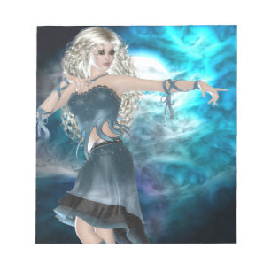 Fantasy Sky Siren Notizblock