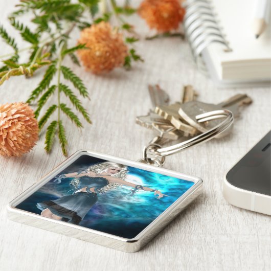 Fantasy Sky Siren Schlüsselanhänger (Seite)