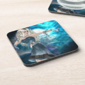 Fantasy Sky Siren Untersetzer (Linke Seite)