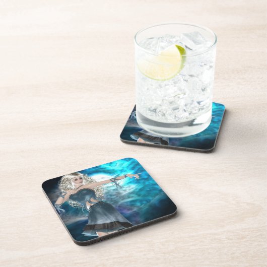 Fantasy Sky Siren Untersetzer (Rechte Seite)