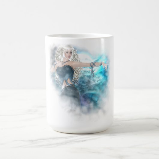 Fantasy Sky Siren Vignette Kaffeetasse (Mittel)