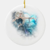 Fantasy Sky Siren Vignette Keramik Ornament (Hinten)