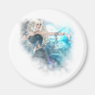Fantasy Sky Siren Vignette Magnet