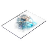 Fantasy Sky Siren Vignette Notizblock (Linke Seite)