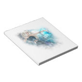 Fantasy Sky Siren Vignette Notizblock (angewinkelt)