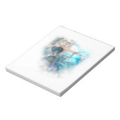 Fantasy Sky Siren Vignette Notizblock (Rotiert)