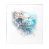 Fantasy Sky Siren Vignette Notizblock (Vorderseite)