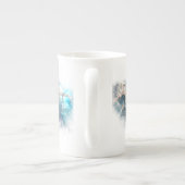 Fantasy Sky Siren Vignette Porzellantasse (Rückseite)