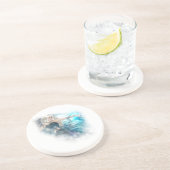 Fantasy Sky Siren Vignette Untersetzer (Seite)