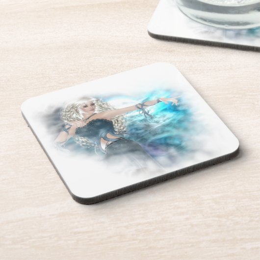 Fantasy Sky Siren Vignette Untersetzer (Linke Seite)