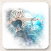 Fantasy Sky Siren Vignette Untersetzer (Vorderseite)