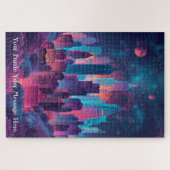 Fantasy-Skyline-Wolkenkratzer Puzzle (Horizontal)