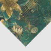 Fantasy Smaragd-Wald-Königin-Decoupage Seidenpapier (Ausschnitt)