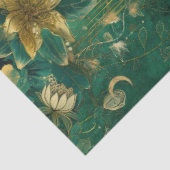 Fantasy Smaragd-Wald-Königin-Decoupage Seidenpapier (Ausschnitt)