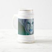 Fantasy Snow Fairy Bierglas (Vorderseite Links)