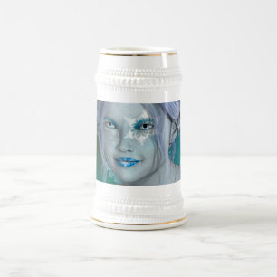 Fantasy Snow Fairy Bierglas
