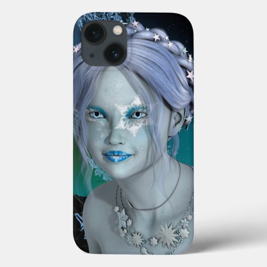 Fantasy Snow Fairy Case-Mate iPhone Hülle (Rückseite)